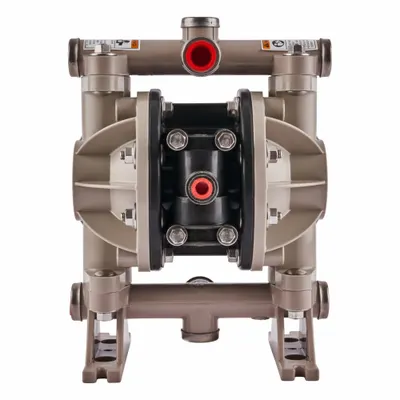ARO Double Diaphragm Pump: Polypropylene Body, 1/2 in, NPT Connection, 13 gpm - Polypropylene Housing AODD Pumps