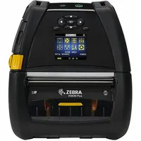 The ZEBRA ZQ630 is a direct thermal desktop printer with tear-off dispensing and Bluetooth connectivity. It offers a 4.1-inch maximum print width and a print speed of 4.5 inches per second, controlled via push buttons. This printer is suited for on-demand label printing in industrial settings, such as asset tracking, inventory management, and shipping labels