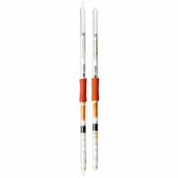 This gas detection tube is designed for use with DRAEGER Accuro pumps to measure chloroform (CHCl3) concentrations in air. The measurement range is 2 to 10 ppm. Each pack contains 5 tubes. Typical applications include industrial hygiene and chemical plant safety monitoring
