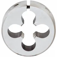 OSG Round Threading Die: 1/2"-20 UNF, 1 1/2 in OD, Solid, High Speed Steel (MPN 2707300)