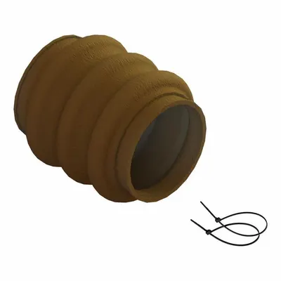 BELDEN Silicone Boot Kit: 1000 Coupling Size, 1 in Boot Inside Dia (in), Upper - Heavy Duty Universal Joint Boots
