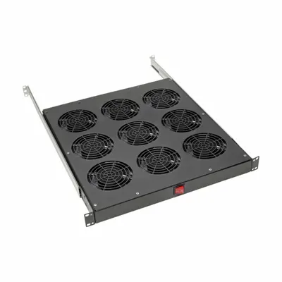 EATON TRIPP LITE Fan Tray: 1 U, SRFANTRAY9, 25 13/16 in Overall Dp - Fan Kits for Server Rack Enclosures