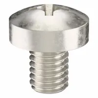 Machine Screw: M3x0.50 Thread Size, 4 mm Lg, 316, Stainless Steel, Plain, Pan, Phillips, 100 PK (MPN ZSCRW-445)