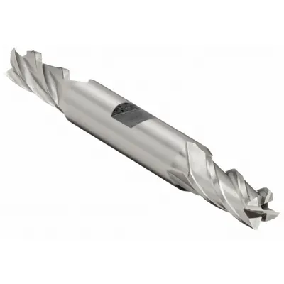 YG-1 Square End Mill: Cobalt, Double End, 4 Flute, 9/32" Mill Dia, 11/16" LOC - Double-End Cobalt Square End Mills