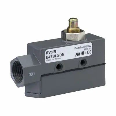 EATON Snap Action Switch: Plunger Actuator, SPDT - Plunger Snap-Action Switches