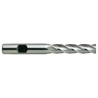 YG-1 Square End Mill: High Speed Steel, TiCN Coated, 4 Flute, 5/8" Mill Dia, 2-1/2" LOC, 4-5/8" OAL (MPN 05087HC)