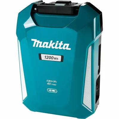 MAKITA Portable Backpack Power Supply: 40V DC, 33.5 Ah Battery Capacity - Makita Battery Backpacks & Harnesses