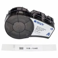 Combined Label and Ribbon Cartridge: 3/4 in x 2 in, Acrylic, Permanent Adhesive, 73 Labels (MPN M21-137-499)