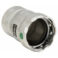 VIEGA MEGAPRESS Crimp Fitting Cap: 2 in Pipe Size, Press-fit, EPDM, 200 psi Max Op Pressure (MPN 90410)