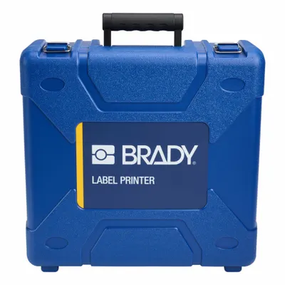 BRADY Label Maker Printer Case: Blue - Storage & Transport Cases