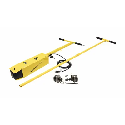 MARSHALLTOWN Power Screed: 36 in Ht, Corded, 0 Screed Boards Included - Concrete Spin Screeds