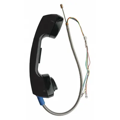 HUBBELL GAI-TRONICS Handset Kit: Plastic, Handsets, Armored Cord, 15 in Overall Ht, 226/227