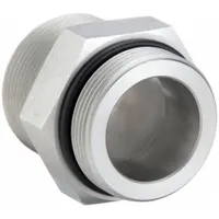 PARKER Metal Pipe Straight: 1 1/4 in x 1 in, Male Threaded x Male NPT Threaded, 3,000 psi, Steel (MPN 20-1 F5OF-S)