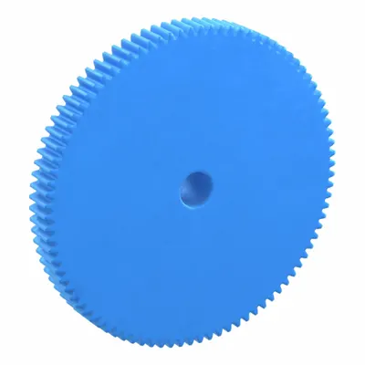KHK GEARS Machined Spur Gear: Module m 1, 90 Teeth, 10 mm Bore Dia, Nylon, 20° Pressure Angle - Metric Spur Gears with Standard Hub