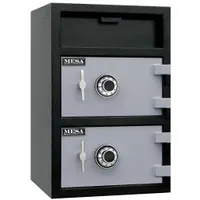 Cash Depository Safe: Key Lock, 3.6 cu ft Capacity, Steel, 30 in H x 20 in W x 20 in D (MPN MFL3020CC)