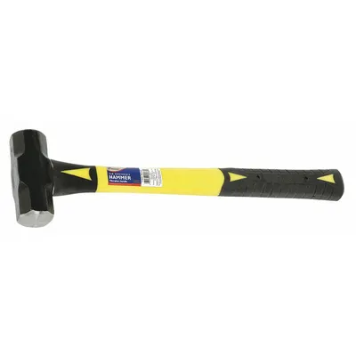 ABILITY ONE Steel Engineering Hammer: Fiberglass Handle, 2 lb Head Wt, 1 1/2 in Dia - Steel Engineering Hammers
