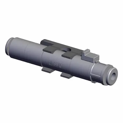 SMC In-Line Air Filter: ZF, 4 mm Inlet, Push-to-Connect, 1 MPa - In-Line Vacuum Suction Filters