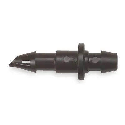 RAIN BIRD Coupling: Drip Coupling, Plastic, Black, 1/4 in Dia - Faucet Connections, Couplings, Shut-Off Valves & Regulators