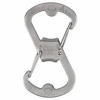 S-Biner Key Clip: 3 1/4 in Key Ring Dia, Stainless Steel, 1 3/4 in Overall Wd, 3 1/4 in Overall Ht (MPN SBO-03-11)