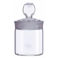 KIMBLE Weighing Bottle: 70 mL, Plug, 106 mm, Colorless, Closure Included, Narrow Mouth Size (MPN 15145-4080)