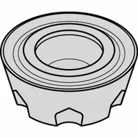 WIDIA Round Milling Insert: RDMT1204M0TX (MPN 6901188)