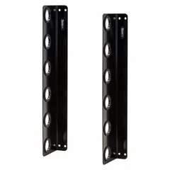 This trailer hand tool rack is designed for organizing and securing hand tools on a trailer. With an overall length of 23 5/8 in and a height of 2 1/4 in, it helps keep tools accessible and prevents shifting during transport. Suitable for use in fleet and vehicle maintenance applications.