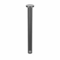 Clevis Pin,2 in L,Steel 0.188in dia,PK25: Inch, 3/16 in Pin Dia, 2 in Shank Lg, Steel, Plain, 25 PK (MPN WWG-CLP-158)