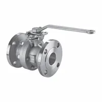 KECKLEY Manual Two-Way Ball Valve: 3 in, 316 Stainless Steel, Straight, Class 300 Flange, Two-Piece (MPN BVF2RF4FSSRGSL-300)