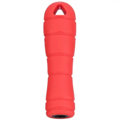 NICHOLSON File Handle: Contoured, Plastic, Screw-On, 4 1/8 in Overall Lg - Threaded-Insert Handles