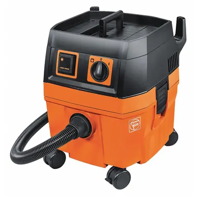 FEIN Dust Extractor: Std, Dry/Wet, 5 3/4 gal Tank, 151 cfm Air Flow - Corded Dust Extractors without HEPA Filtration