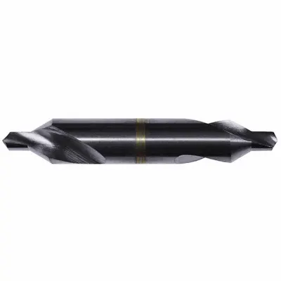 KEO Center Drill: Plain Type, #4, 60°, 2 1/8 in Overall Lg - Plain-Tip Center Drills