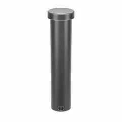 Steel clevis pin with 3/4 in diameter and 3-1/2 in shank length, supplied in a pack of 5. Designed for use in clevis and hitch-pin applications as a removable, load-bearing fastener in machinery and industrial linkages.