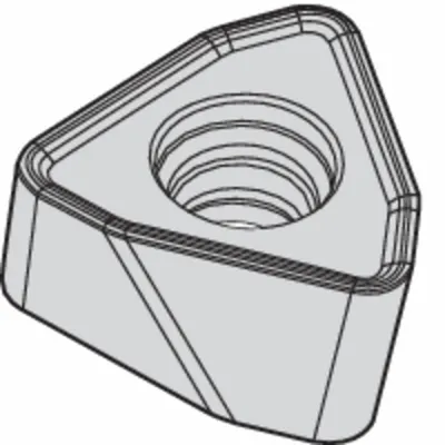 WIDIA Trigon Milling Insert: WOEJ080412SRMH (MPN 4052411) - Trigon (W) Indexable Milling Inserts