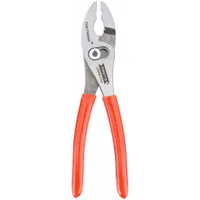 Slip Joint Plier: 1/2 in Max Jaw Opening, 6 1/2 in Overall Lg, 1 1/4 in Jaw Lg, Std Cushion Grip (MPN J276GXL)