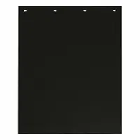 Mudflaps: Composite, 30 in Ht, 24 in Wd, 3/8 in Thick, Black, 1 PR (MPN BSGD2430PKGD)
