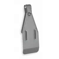 Knee Pedal: Sani-Lav, Stainless Steel, Stainless Steel Finish, 1/2 in Overall Wd (MPN 1043)