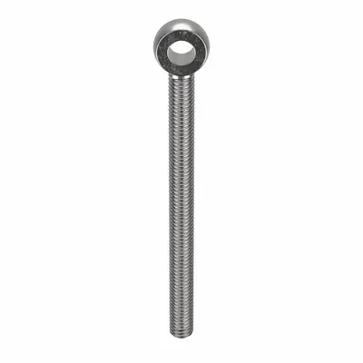 KEN FORGING Fixed Rod End: Stainless Steel, Plain, Right Hand, 5/16"-18 Thread Size - Stainless Steel Male Threaded Fixed Rod Ends