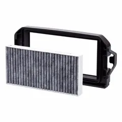 This black-colored starter kit is designed for use with MSA Optrel® series powered air-purifying respirators (PAPR). It includes particulate filters and vapor cartridges for protection against airborne contaminants in industrial environments such as chemical processing, welding, and manufacturing.