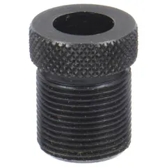 Steel nosepiece for installing rivet nuts with #8-32 coarse external threads. Used with compatible installation tools for helical inserts in assembly and repair applications.