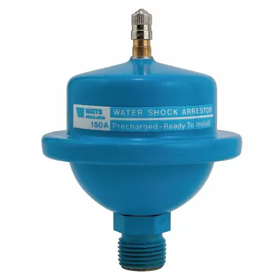 Watts Water Hammer Arrestor: 1/2 in Pipe Size, NPT, 4 5/16 in Overall Ht - Water Hammer Arrestors