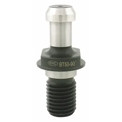 TECHNIKS Retention Knob: Coolant Through, BT50 Taper, 90° - Coolant-Through BT Retention Knobs