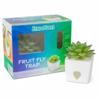 ZENDOZONES Fruit Fly Trap: For Use On Flying Insects, Bait Box Trap, Indoor/Outdoor Use (MPN 1818-TT)