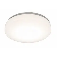 LED Flush Mount: 19 in Dia, White, 3 in Ht, 2,236 lm, 2700K/3000K/3500K/4000K/5000K, 34 W, C2F (MPN C2F19L5AJUDWH)