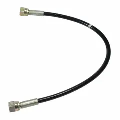 This replacement hose is designed for use in GGS material handling equipment. It is a direct-fit component for compatible Dayton brand models, facilitating fluid or air transfer in industrial material handling applications.