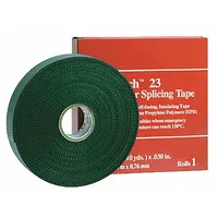 3M Insulating Electrical Tape: 1 1/2 in Wd, 10 yd Lg, 30 mil Thick, Ethylene Propylene Rubber, Black (MPN 23-1-1/2X30FT)