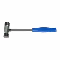 Replaceable Tip Hammer: Urethane, 1 lb Head Wt, 1 in Tip Dia, 10 in Overall Lg, Replaceable Tips (MPN AM08ARTCG)