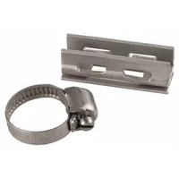 IFM Smooth Cylinder Adapter: Stainless Steel, E11982, Fixing Strap