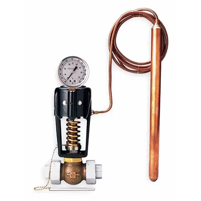 SPENCE Direct Acting Temperature Regulator: For Steam Media, 2 in Pipe Connection Size - Direct-Acting Temperature Regulators