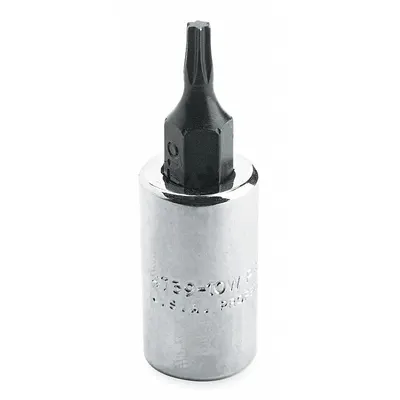 PROTO Socket Bit: 1/4 in Drive Size, Torx Tip, T30 Tip Size, 1 3/4 in Overall Lg - Torx Bit Sockets