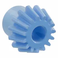 Bevel Gear: Straight, Gear Ratio 3, Module m 1.5, 15 Teeth, Nylon, 8 mm Bore Dia (MPN PB1.5-1545)
